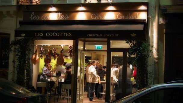 Кафе Christian Constant в Париже