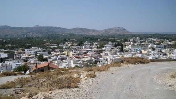 Деревушка Архангелос на Родосе