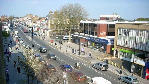 Район Финчли в Лондоне Район Финчли в Лондоне