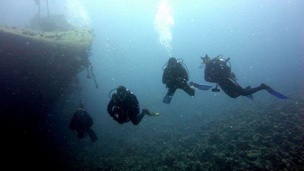 Затонувший корабль Эль-Мина в Хургаде