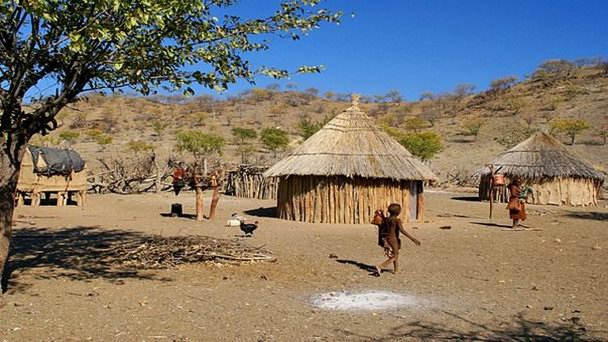 Земля и племя химба в Свакопмунде