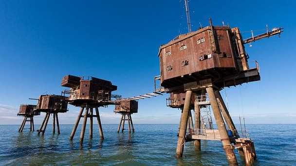 Морские форты Маунселла в Англии