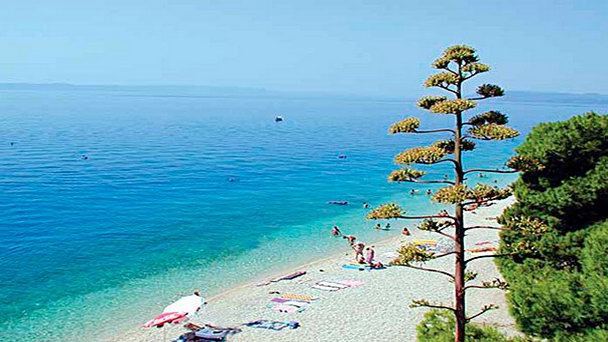 Пляж Тучепи в Средней Далмации