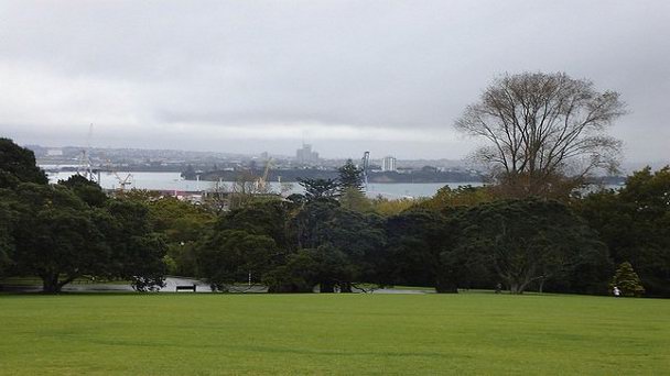 Парк Домейн в Окленде Парк Домейн в Окленде