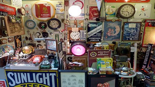 Антикварный рынок De Looier в Амстердаме