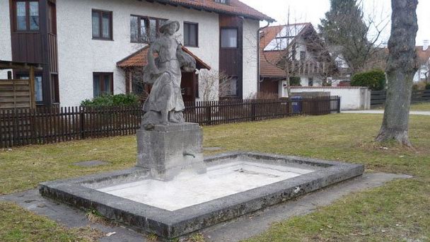 Фонтан Schnitterinbrunnen в Мюнхене
