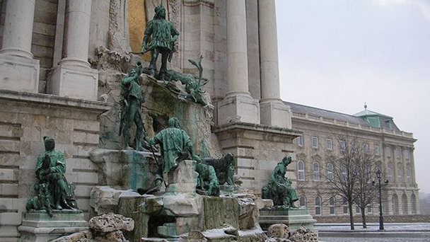 Фонтан Охота короля Матиаша в Будапеште