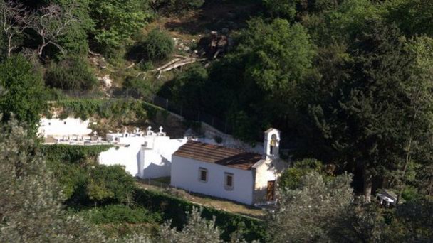 Церковь Пяти Святых Дев в ущелье Мили на Острове Крит