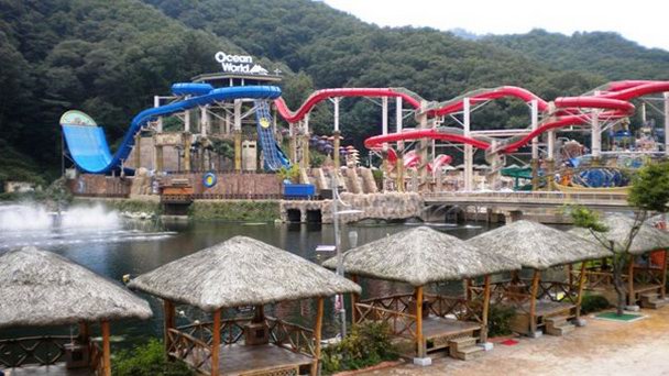 Аквапарк Ocean World в Сеуле Аквапарк Ocean World в Сеуле