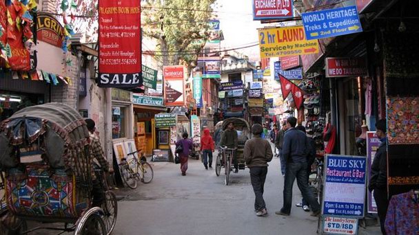 Район Тамель в Катманду