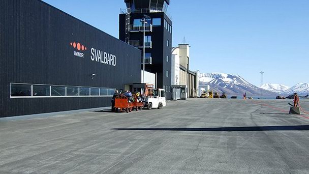 Аэропорт Свальбард в Шпицбергене