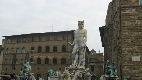 Фонтан Нептун в Флоренции