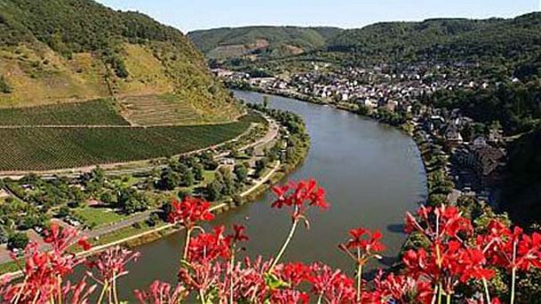 Река Мозель в Люксембурге