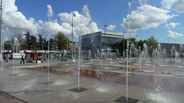 Площадь Наций в Женеве