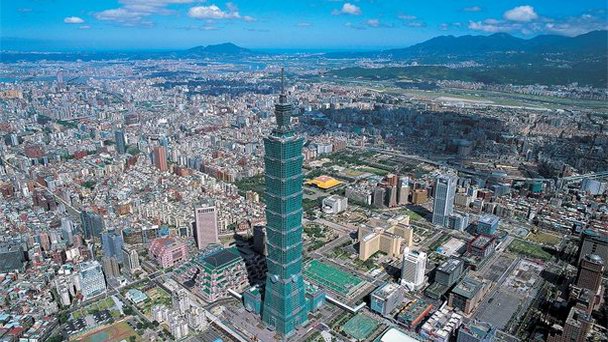 Небоскреб Тайбэй 101 в Тайпее