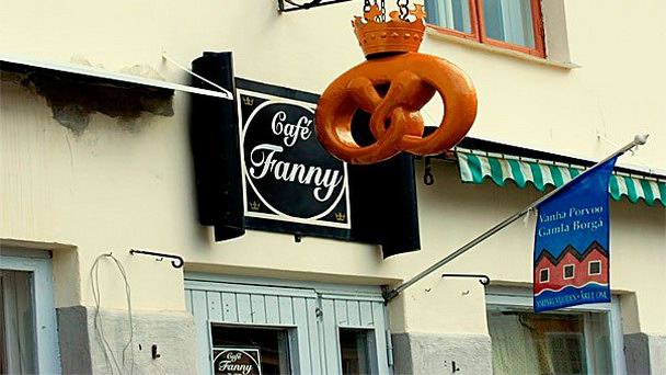 Кафе Фанни в Порвоо