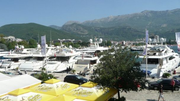 Яхт-порт на Будванска Ривъере