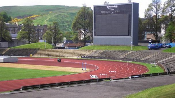 Стадион Meadowbank в Шотландии