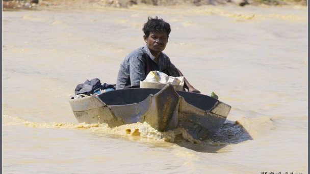 Плавучая деревня озера Тонлесап в Сием Рипе