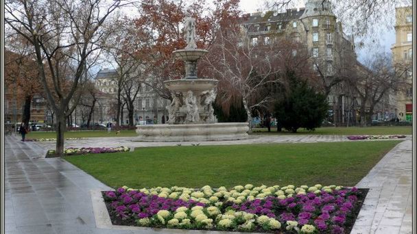 Площадь Эржебет (Erzs bet t r) в Будапеште