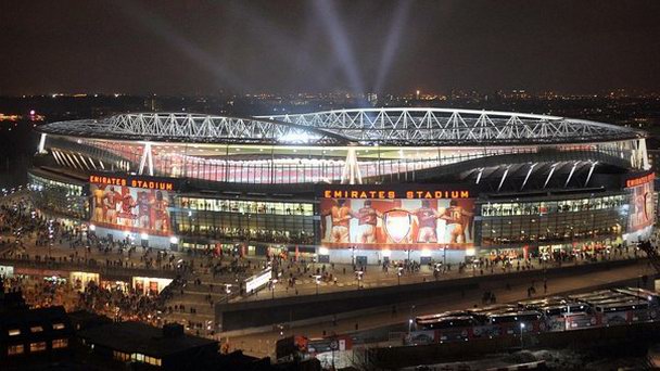 Стадион Эмирейтс в Лондоне