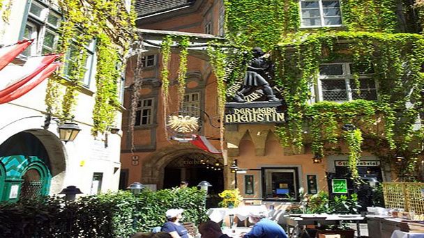 Ресторан Griechenbeisl в Вене Ресторан Griechenbeisl в Вене