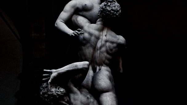 Скульптура Похищение собинянок в Флоренции