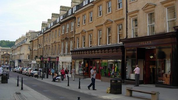 Улица Милсом в Англии