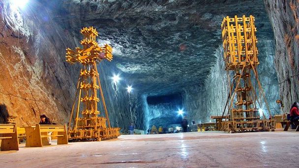 Соляная шахта Прайд в Трансильвании Соляная шахта Прайд в Трансильвании