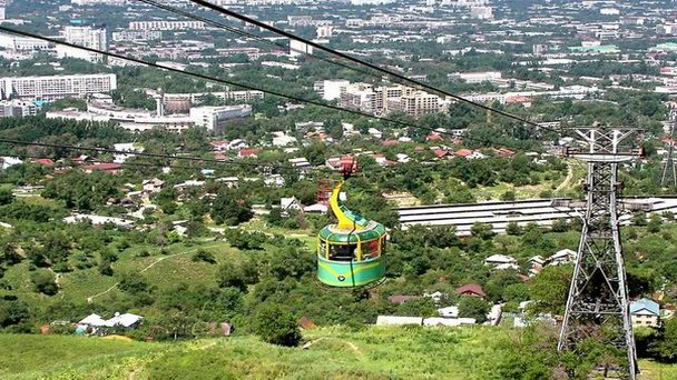 Канатная дорога в Алматы