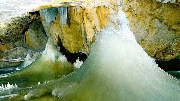 Добшинская ледяная пещера в Кошице