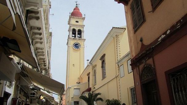 Храм Святого Спиридона на Керкире