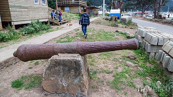 Форт Санта-Барбара в Вальпараисо Форт Санта-Барбара в Вальпараисо