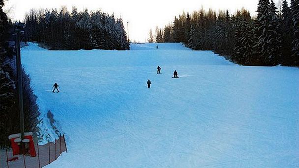 Горнолыжный курорт Касурила в Куопио Горнолыжный курорт Касурила в Куопио