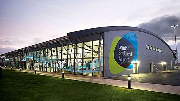 Аэропорт Саусэнд в Англии