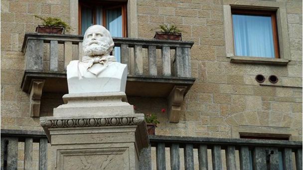 Памятник Джузеппе Гарибальди в Сан-Марино