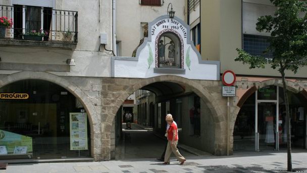 Улица Ампле в Коста Брава