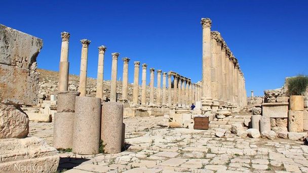 Колонная улица в Джераше