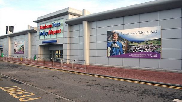 Аэропорт Durham Tees Valley в Англии
