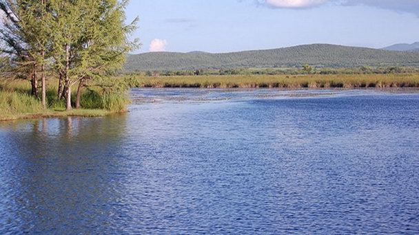 Озеро Полумесяц в Сан-Луис-Потоси