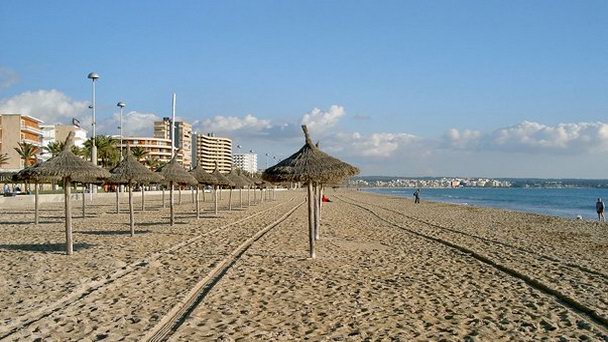 Пляж Плая-де-Пальма на Мальорке