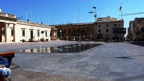 Площадь Святого Георга в Валетте