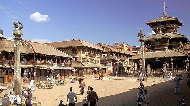 Площадь Даттарея в Бхактапуре