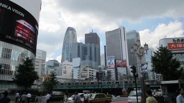 Район Синдзюку в Токио Район Синдзюку в Токио