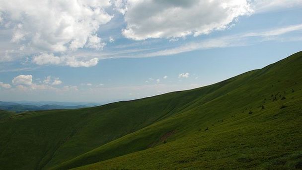 Боржавский горный хребет в Закарпатье Украина описание фото на карте