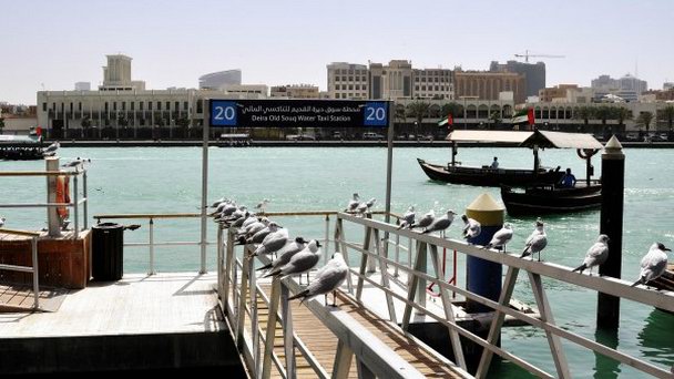 Залив Deira Creek в Дубае Залив Deira Creek в Дубае