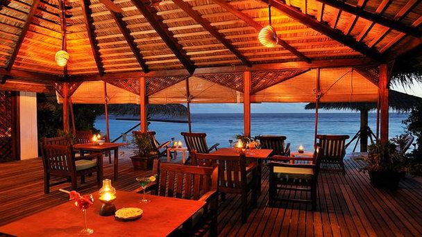 Ресторан Seagull Cafe House в Атолле Мале
