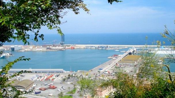 Гора Монтжуик в Барселоне