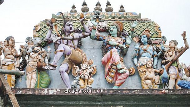 Индуистский храм в Бентоте