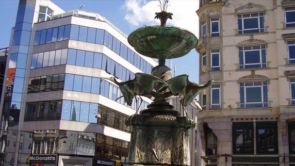 Фонтан Stork в Копенгагене